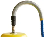 Special kink protector PMF20 with connector ENG20S and quick coupling CRNG20