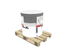 1 JUMBO XL Faß auf einer Europalette