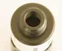 Connector with threads