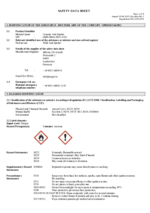 Material Safety Data Sheet (MSDS)