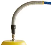 Special kink protector PMF20 with connector ENG20S and quick coupling CRNG2