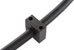 Wall bracket for protective hose PA12